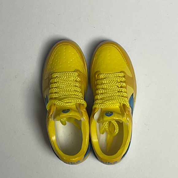 Golden State Warriors #30 Jersey Sneakers 3 Piece Outfit For Labubu Basketball - Picture 7 of 8